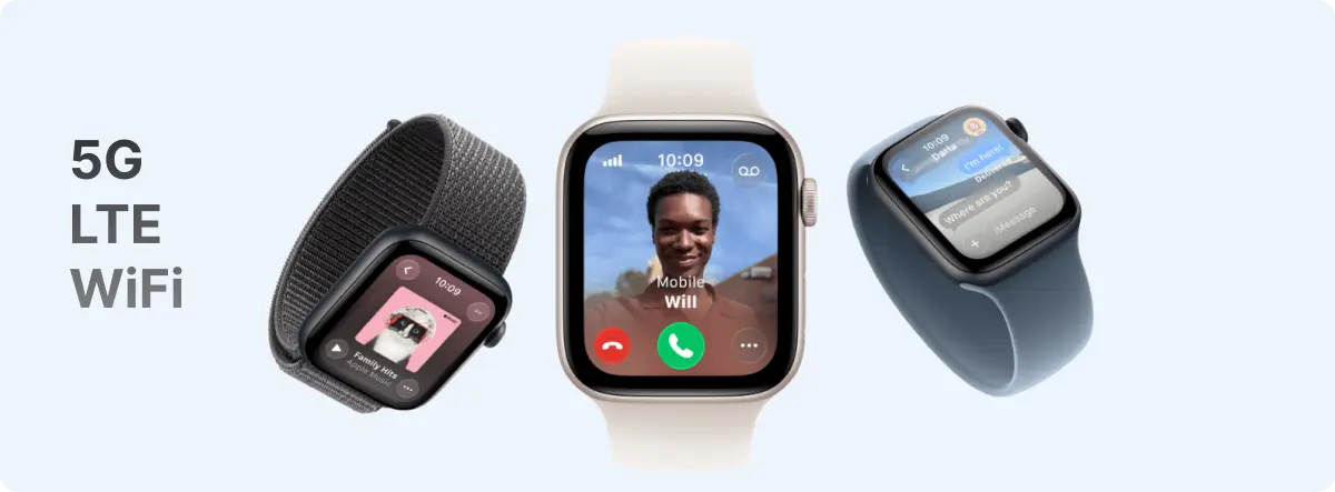 watch se 3 - 5g, lte, wifi